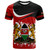 Kenya T-Shirt Coat Of Arms Curve Brush Style Kenya T-Shirt Coat Of Arms Curve Brush Style
