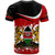 Kenya T-Shirt Coat Of Arms Curve Brush Style Kenya T-Shirt Coat Of Arms Curve Brush Style