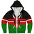 Kenya Sherpa Hoodie Flag Unity Style Kenya Sherpa Hoodie Flag Unity Style