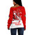 Order of the Eastern Star Off Shoulder Sweatshirt Chucks And Pearls Legacy