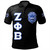 Zeta Phi Beta Polo Shirt Letters
