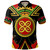 Bese Saka Polo Shirt Adinkra Symbols