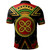 Bese Saka Polo Shirt Adinkra Symbols