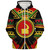 Akoben Sherpa Hoodie Adinkra Symbols