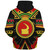 Akoben Sherpa Hoodie Adinkra Symbols