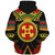 Akoma Ntoso Sherpa Hoodie Adinkra Symbols
