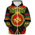 Bi Nka Bi Sherpa Hoodie Adinkra Symbols