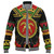 Akofena Baseball Jacket Adinkra Symbols