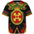 Akoma Ntoso Baseball Shirt Adinkra Symbols