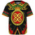 Bese Saka Baseball Shirt Adinkra Symbols