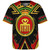 Duafe Baseball Shirt Adinkra Symbols