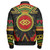 Epa Zipper Bomber Jacket Adinkra Symbols