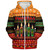 Kwanzaa Sherpa Hoodie Happy Kwanzaa And Merry Christmas