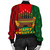 Kwanzaa Bomber Jacket Holiday Kwanzaa With Culture Pattern African