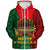 Kwanzaa Sherpa Hoodie Holiday Kwanzaa With Culture Pattern African