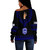 Zeta Phi Beta Off Shoulder Sweatshirt Dashiki Alva Style