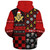 Prince Hall Freemasonry Sherpa Hoodie PHA Symbols Pattern With Ugly Christmas Style