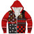 Prince Hall Freemasonry Sherpa Hoodie PHA Symbols Pattern With Ugly Christmas Style