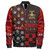 Prince Hall Freemasonry Zipper Bomber Jacket PHA Symbols Pattern With Ugly Christmas Style