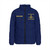 Prince Hall Freemasonry Padded Jacket Custom Mason Square & Compass Lodge Style Blue