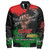 Black History Zipper Bomber Jacket Black History From Chains To Change