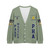 Prince Hall Freemasonry Knitted Cardigan Custom PHA Past Master Dark Grayish Green Prince Hall Freemasonry Knitted Cardigan Custom PHA Past Master Dark Grayish Green