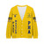 Prince Hall Freemasonry Knitted Cardigan Custom PHA Past Master Yellow Prince Hall Freemasonry Knitted Cardigan Custom PHA Past Master Yellow