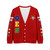 Order of the Eastern Star Knitted Cardigan Letter Style Red Order of the Eastern Star Knitted Cardigan Letter Style Red