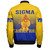 Sigma Gamma Rho Zipper Bomber Jacket Gradient Style