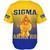 Sigma Gamma Rho Baseball Shirt Gradient Style