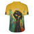 Black History Rugby Jersey Black Power Fist Matte Art