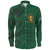 South Africa Long Sleeve Shirt Bokke For the Brave Abstract Background Style