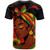 Pan-African T-Shirt Black Queen With Sunflowers