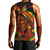 Pan-African Tank Top Black Queen With Sunflowers
