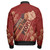Black History Zipper Bomber Jacket Justice To The People