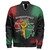 Black History Zipper Bomber Jacket Power In Our Roots