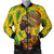 Black Identity Bomber Jacket African Art Women