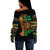 Black Identity Off Shoulder Sweatshirt Three Sides Of Me Premium
