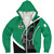 Nigeria Sherpa Hoodie Coat Of Arms National Graphic Style
