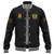 Ghana Baseball Jacket Coat Of Arms Varsity Style