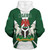 Nigeria Sherpa Hoodie Coat Of Arms Royal Style