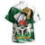 Nigeria Hawaiian Shirt Fisted Hand Holding Nigerian Flag