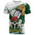 Nigeria T-Shirt Fisted Hand Holding Nigerian Flag
