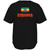 Ethiopia Baseball Shirt Flag Crack Style