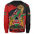 Kenya Sweatshirt Fisted Hand Holding Kenyan Flag