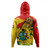 Ghana Hoodie Fisted Hand Holding Ghanaian Flag