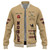 Prince Hall Shriners Baseball Jacket Custom AEAONMS Nobles  Shriner Camel Pyramid Cream