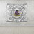 Prince Hall Shriners Tapestry DOI Floral Royal Circle