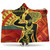 Black Identity Hooded Blanket African Woman Desert