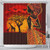 Black Identity Shower Curtain African Woman Sunset